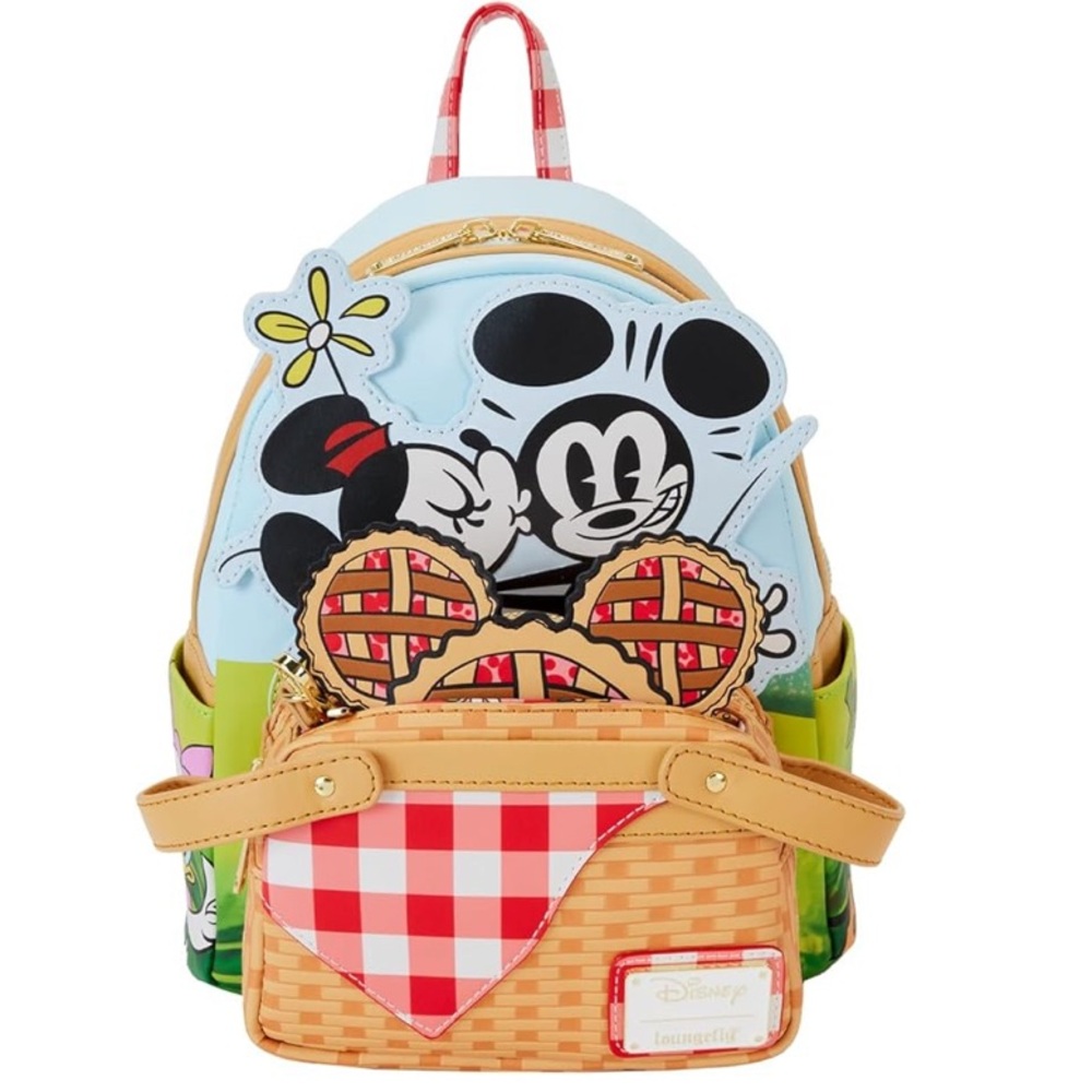 Loungefly Disney Mickey & Minnie Perfect Picnic Scented Mini Backpack
